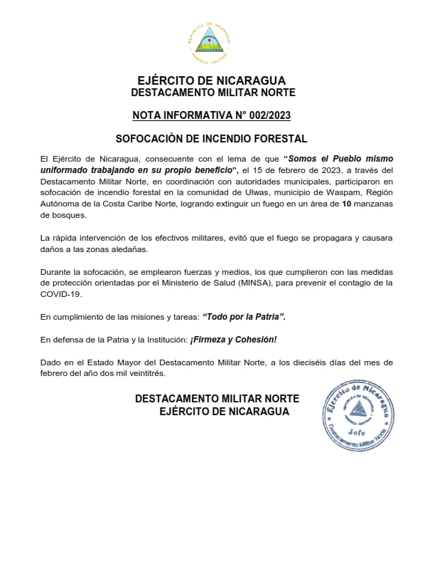 INCENDIO